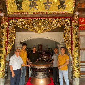 HOAN HỶ ĐẦU THÁNG BÀN GIAO 3 QUẢ TRỐNG CHO KHÁCH HÀNG TẠI THANH HOÁ