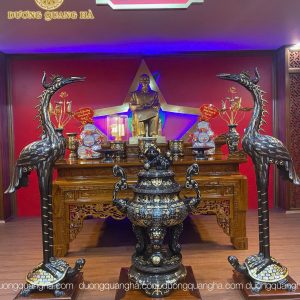 BÀN GIAO VÀ LẮP ĐẶT PHÒNG THỜ TẠI TIỀN HẢI THÁI BÌNH CŨ