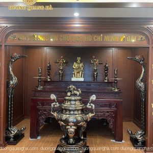 LẮP ĐẶT HOÀN THIỆN PHÒNG THỜ VIETCOMBANK TẠI TP THANH HOÁ