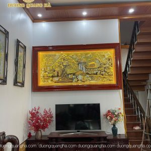HOÀN THIỆN BÀN GIAO TRANH 2M3X1M2 CHO KHÁCH HÀ NAM