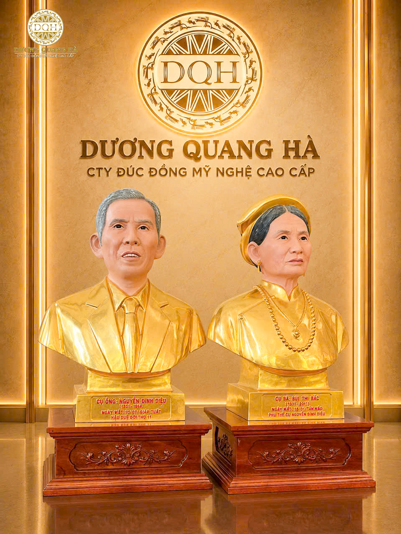đúc tượng chân dung bán thân