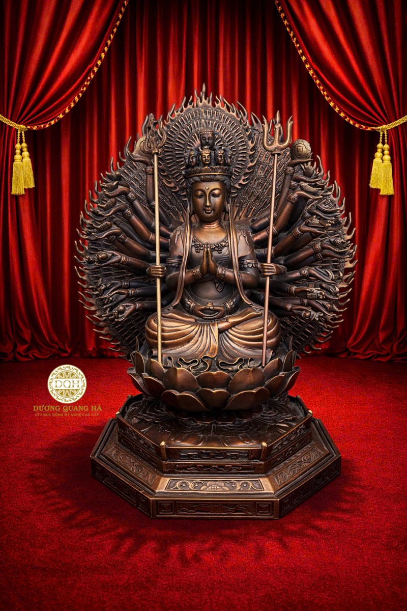 Đúc tượng Phật bằng đồng