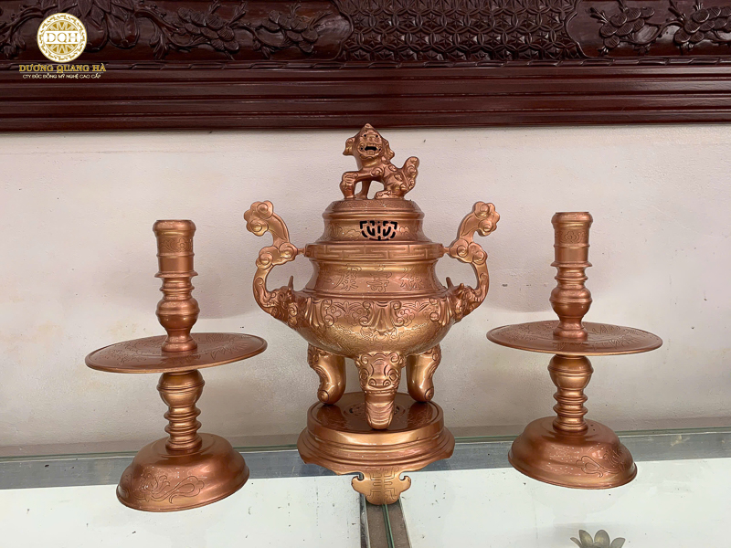 bộ đồ thờ tam sự