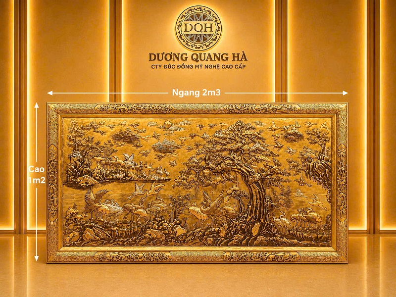 tranh đồng cao cấp
