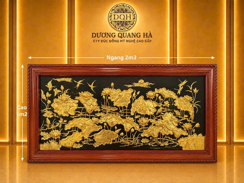 tranh đồng cao cấp
