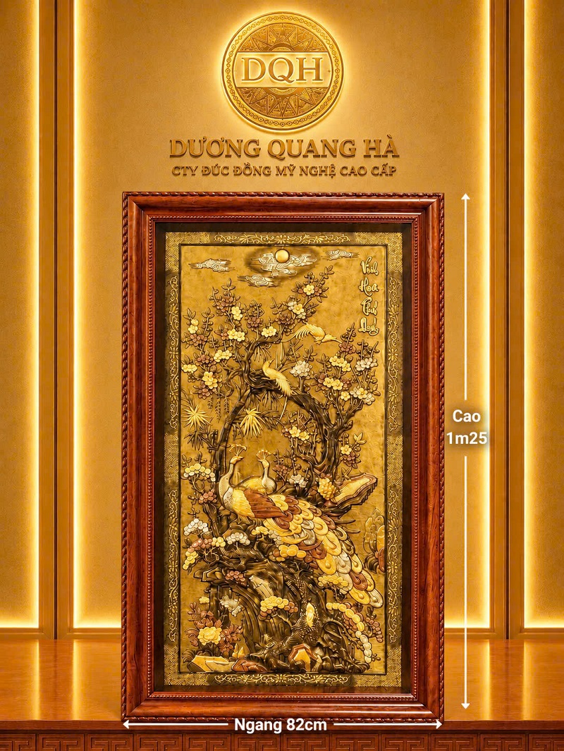tranh đồng cao cấp
