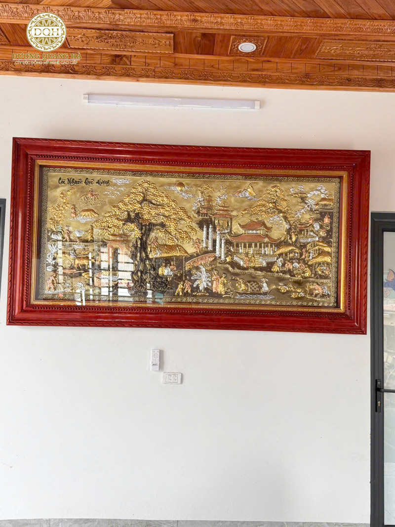tranh đồng mỹ nghệ
