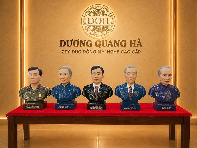báo giá đúc tượng đồng