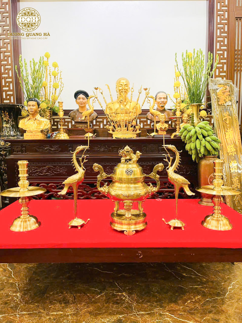 mẫu đồ thờ bằng đồng