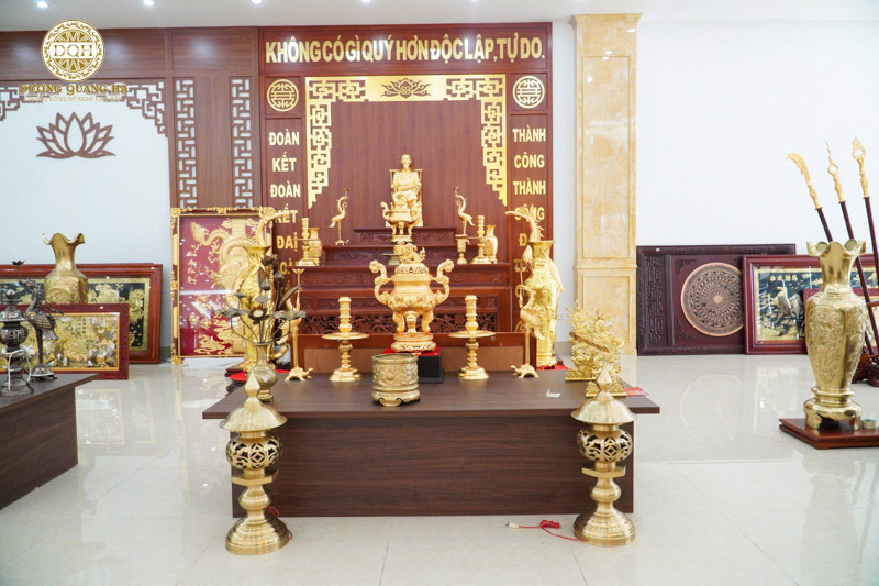 mẫu đồ thờ bằng đồng