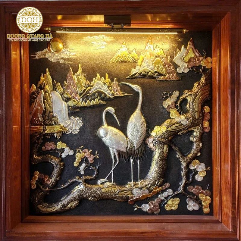 Tranh đồng phong thủy