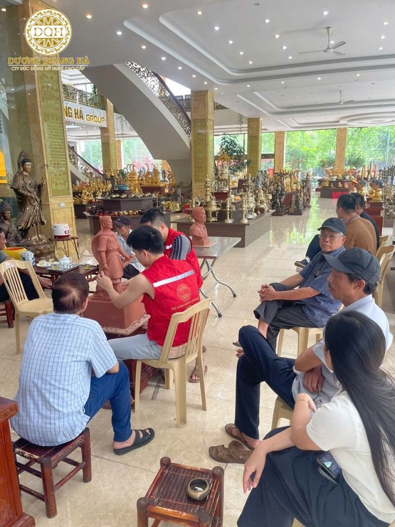 tượng đồng đúc theo yêu cầu