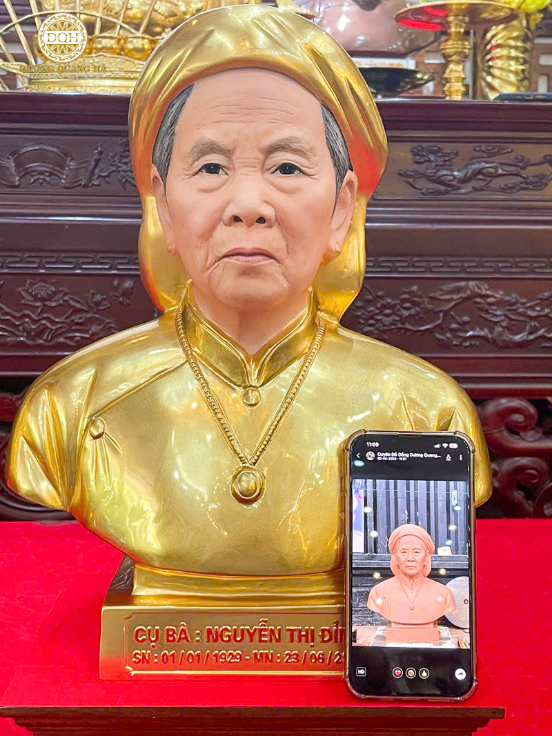 Tượng đồng truyền thần