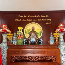 PHÒNG THỜ BÁC HỒ TẠI HẢI PHÒNG