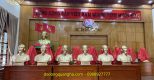 Lễ bàn giao 23 pho tượng Bác Hồ cao 81cm cho Huyện Thủy Nguyên – Hải Phòng
