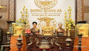 Hướng dẫn chọn đồ thờ bằng đồng đẹp, trang nghiêm