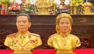 Đúc tượng đồng chân dung tri ân tổ tiên, ông bà, cha mẹ