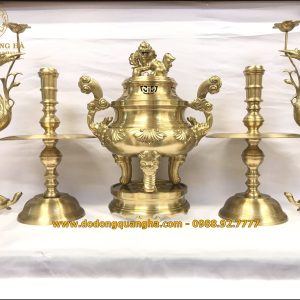 Bộ ngũ sự đồng vàng cát tút cao cấp