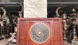 Tranh mặt trống đồng treo tường: Nguồn gốc, ý nghĩa và cách nhận biết
