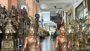 Tượng đồng Phật Hoàng Trần Nhân Tông – vị vua nổi tiếng anh minh trong lịch sử Việt Nam