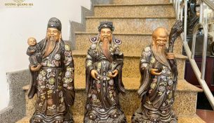 Tượng đồng Phúc Lộc Thọ – Biểu tượng phú quý, tài lộc và trường thọ