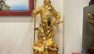 Tượng đồng Quan Vân Trường – Biểu tượng trung nghĩa, uy quyền và trấn trạch