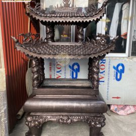 Lầu hóa vàng bằng đồng cao 2m Lầu hóa vàng bằng đồng cao 2m