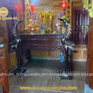 BÀN GIAO HẠC 1M92 VÀ 1M76 CÁNH TIÊN TẠI NHÀ THỜ KHÁCH NGHỆ AN