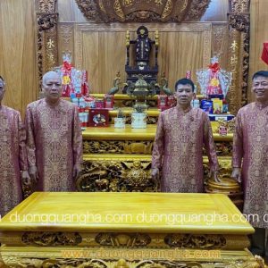 BÀN GIAO ĐÔI HẠC MẠ VÀNG 1M76 CHO KHÁCH HÀNG PHÚ THỌ