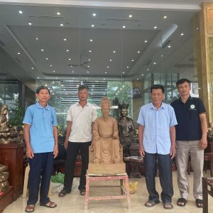 HOÀN THIỆN DUYỆT TƯỢNG CỤ TỔ CAO 97CM